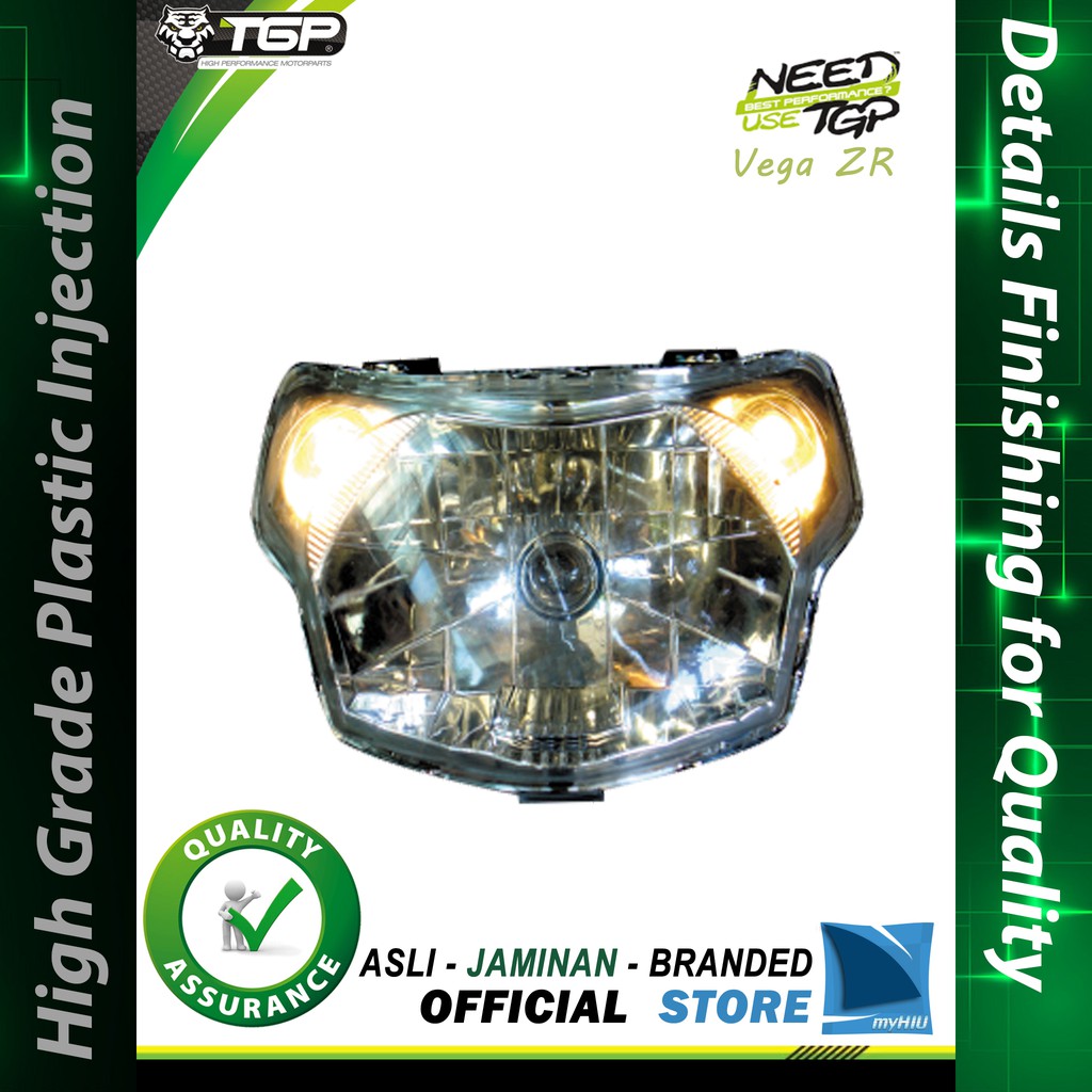 Reflektor / Lampu Depan Yamaha Vega ZR KOMPLIT - Front Lamp Assy TGP