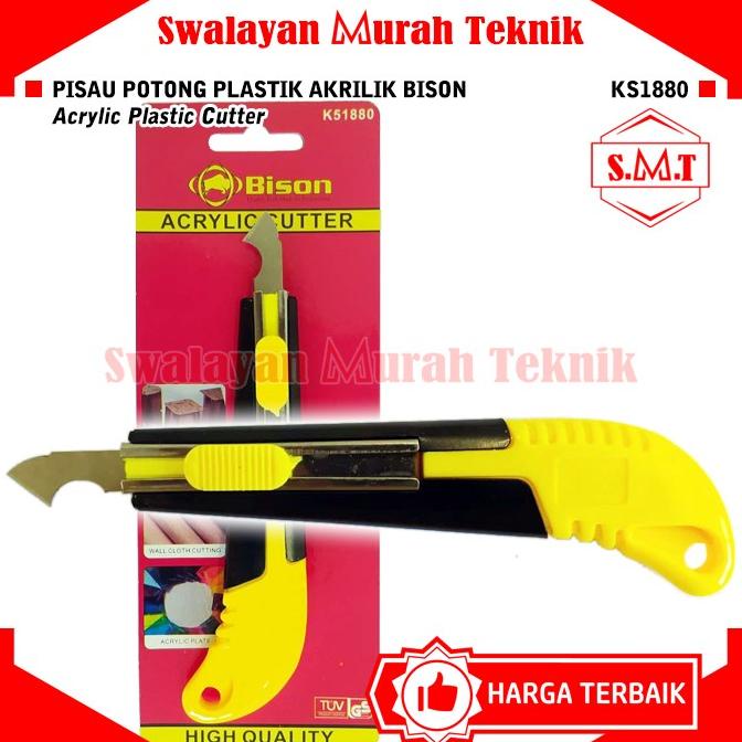 

$$$$] Pisau Potong Plastik Akrilik BISON KS1880 Acrylic Plastic Cutter