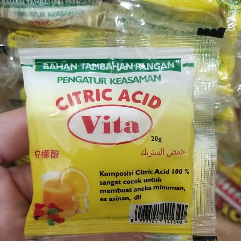 

Citrun / Citric Acid VITA 20gr