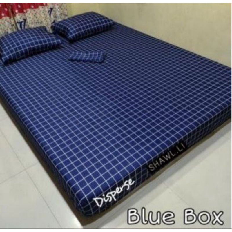 Sprei kotak aesthetic ukuran 120 x 200 160 x 200 180 x 200