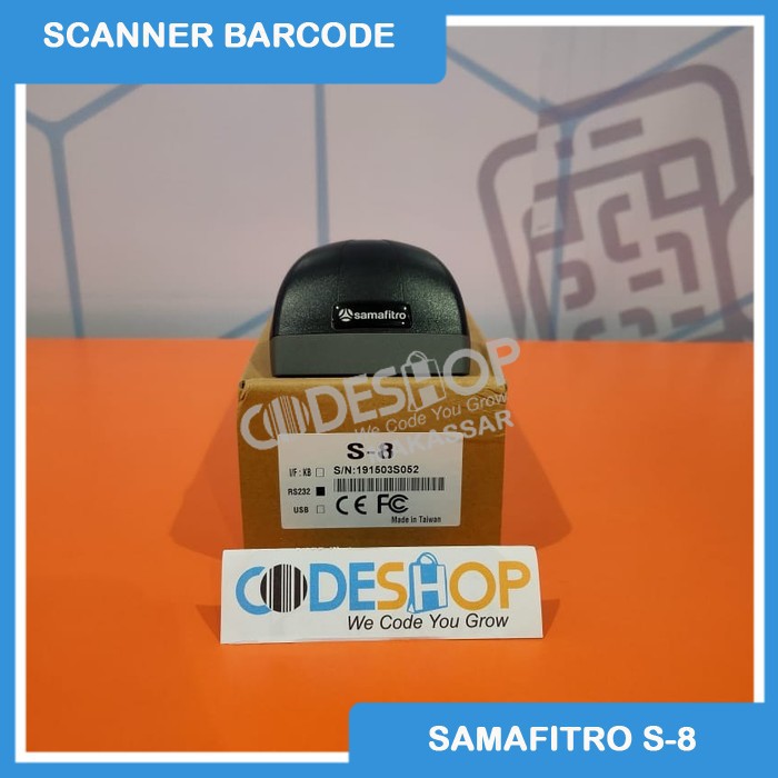 Scanner Barcode Samafitro S-8 Barcode Scanner Samafitro S-8 S8