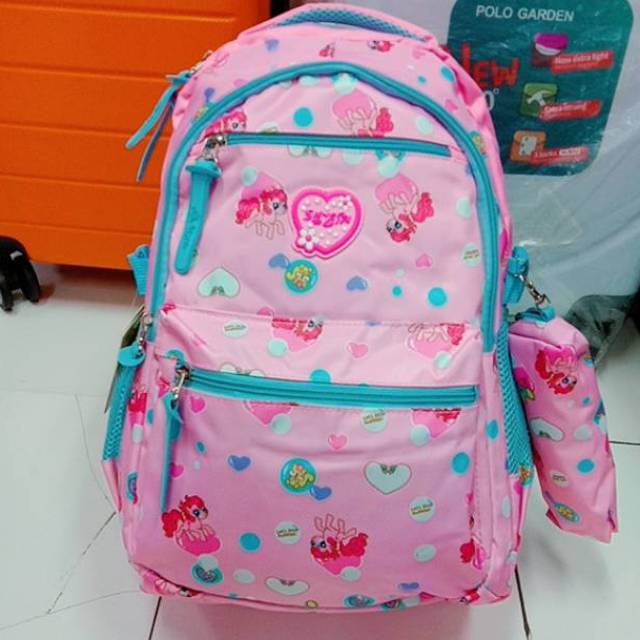 TAS RANSEL ANAK SEKOLAH MERK ALTO Kode Unicorn  Gratis Rain Cover + Tepak Pensil