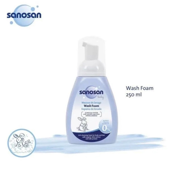 SANOSAN Baby Wash Foam 250ml