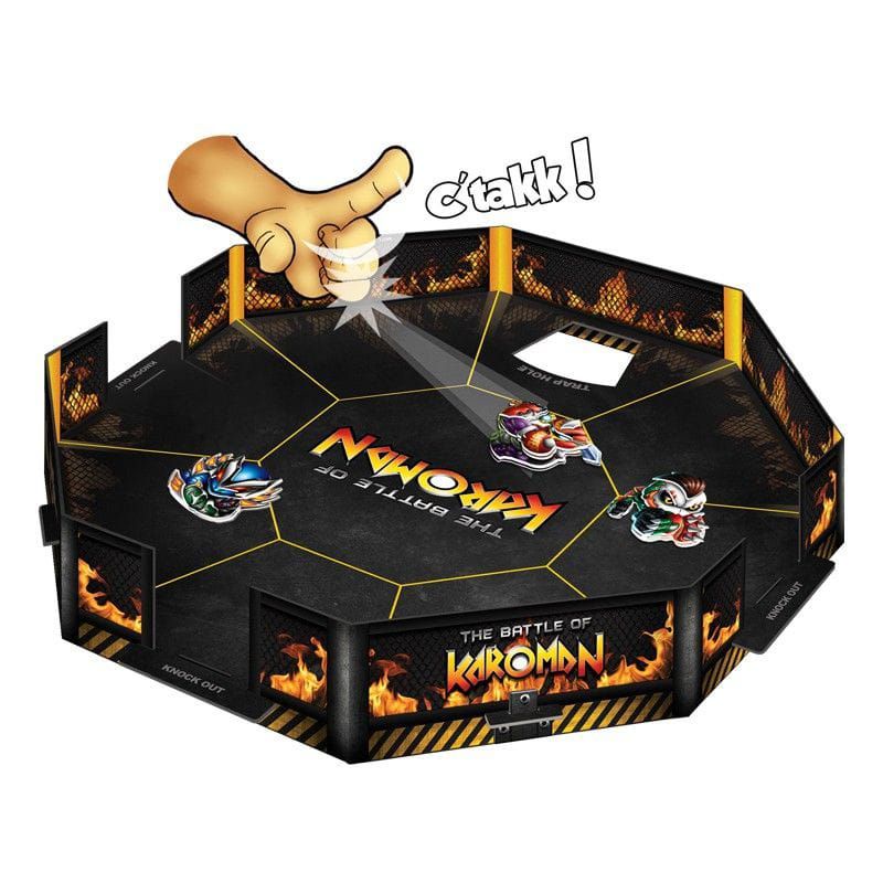 Battle Arena Karoman / Arena Mainan Fuzzle Karoman Crazy Bird, Mobil Lagend