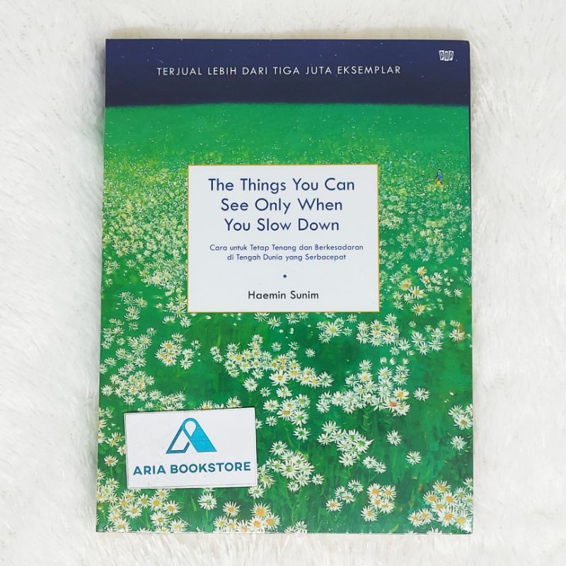 Buku The Things You Can See Only When You Slow Down - Haenim Sunim