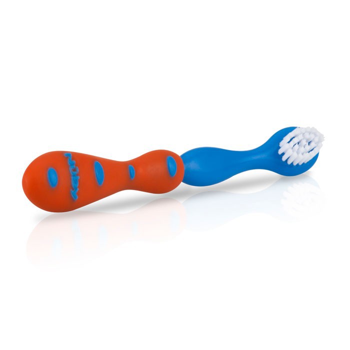 Nuby Toothbrush 12m+ (Tersedia varian warna)