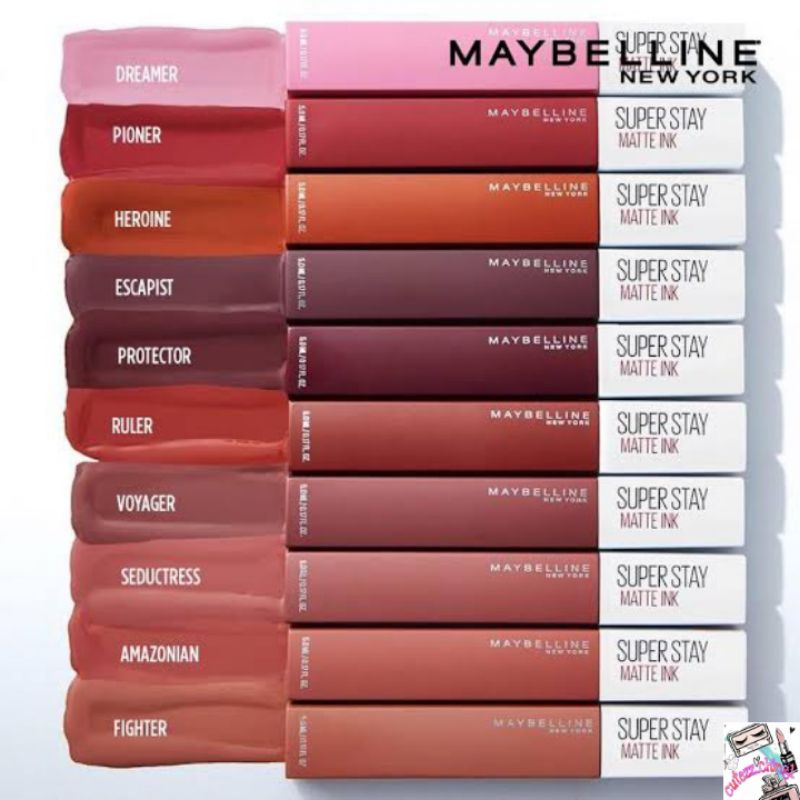 ☃️Cutezz_ching1☃️Maybelline Super Stay Matte Ink 100% Original