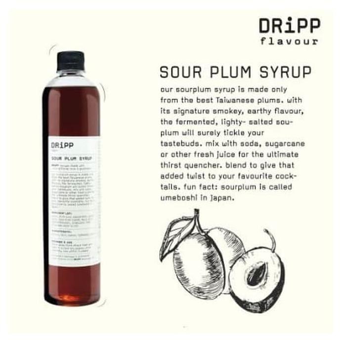 DRIPP SOUR PLUM SYRUP - PERASA MINUMAN BERBENTUK SIRUP