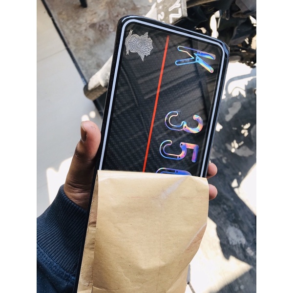 

plat mika akrilik pcx160