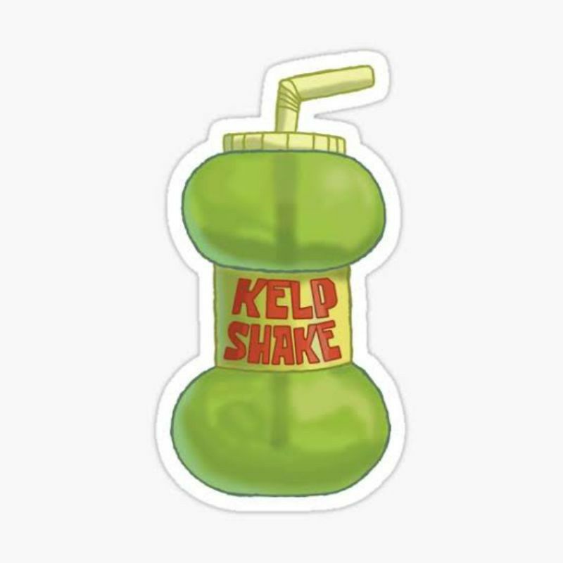 Jual Kelp Shake Minuman Kekinian Spongebob Shopee Indonesia