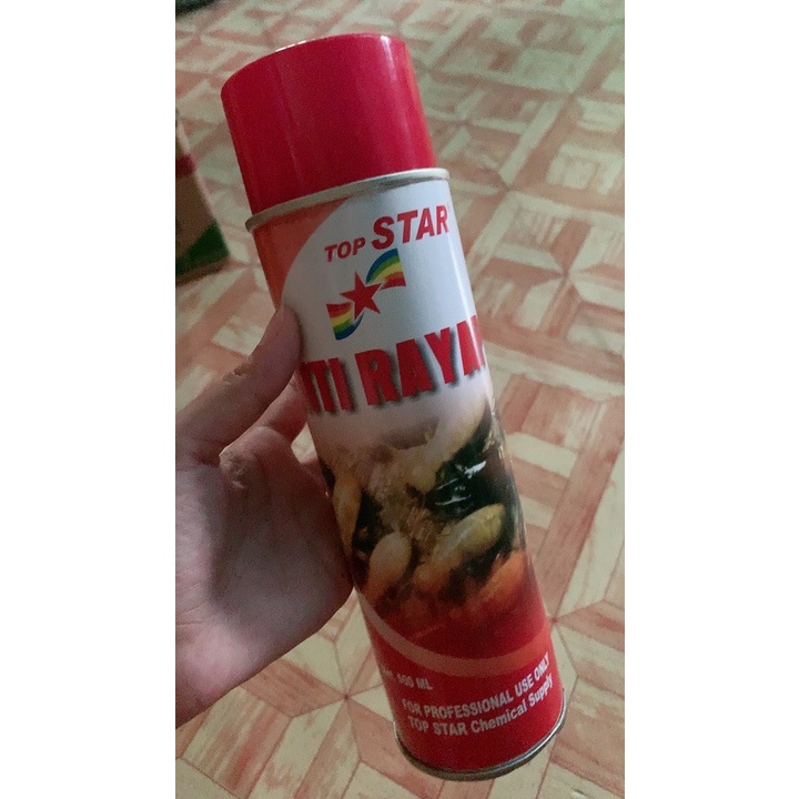 Obat Anti Rayap Semprot Spray Top Star 500ml Pembasmi Rayap