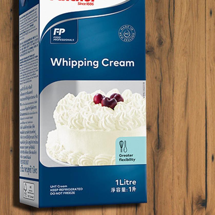 

RT4♤ GOSEND ONLY - Anchor Whipping Cream / Whip Cream 1liter Terlaris!!