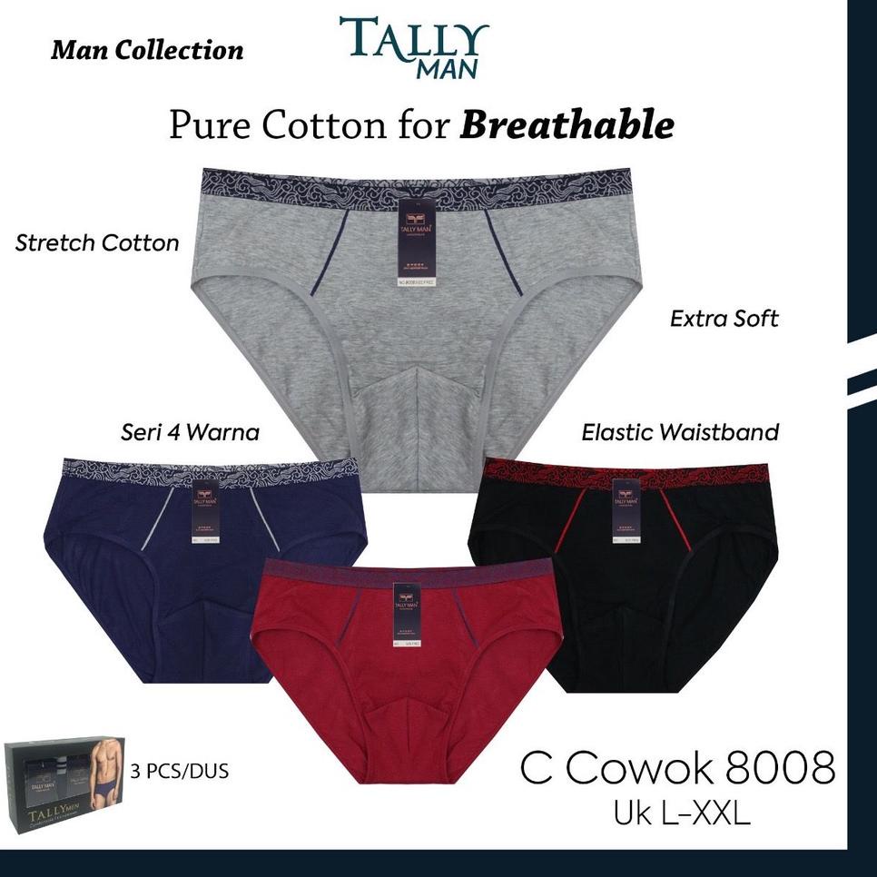 ◊ CELANA DALAM PRIA TALLY 8008 ♧