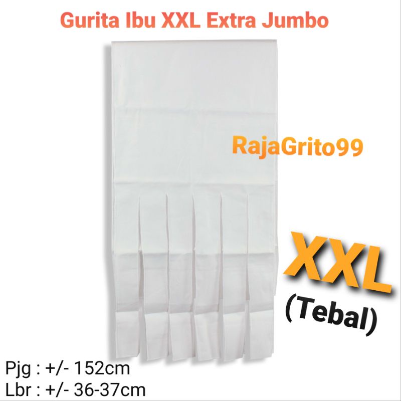 1 pcs Gurita ibu melahirkan Super JUMBO Super MAXI bhn Tebal BIG SIZE / grito ikat ibu EXTRA Jumbo / Gurita ibu XXL / Grita ibu Extra Jumbo MAX