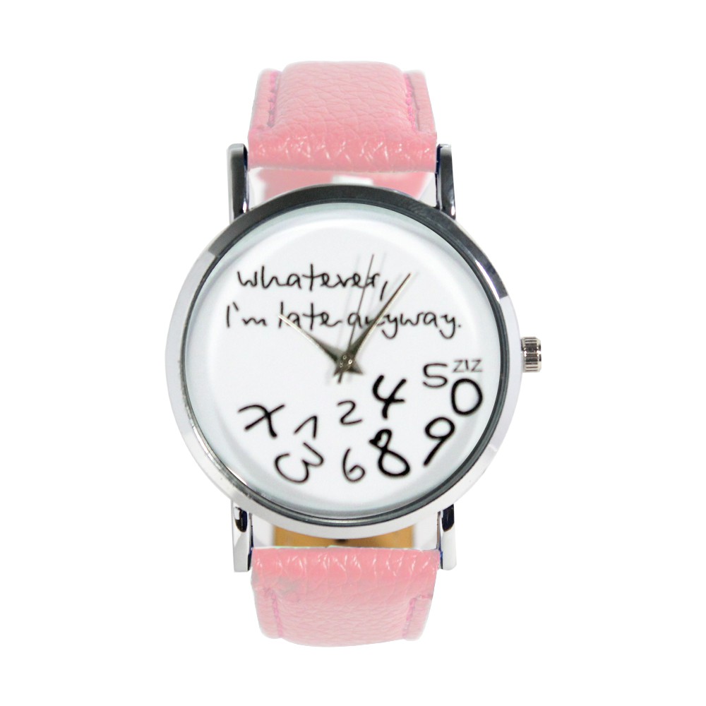 FINX-199 Jam tangan fashion wanita analog - leather strap - 4 pilihan warna