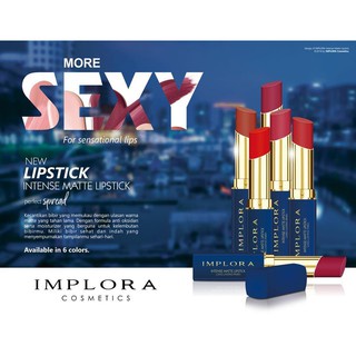 Implora Lipstick Intense Matte 3.5gr