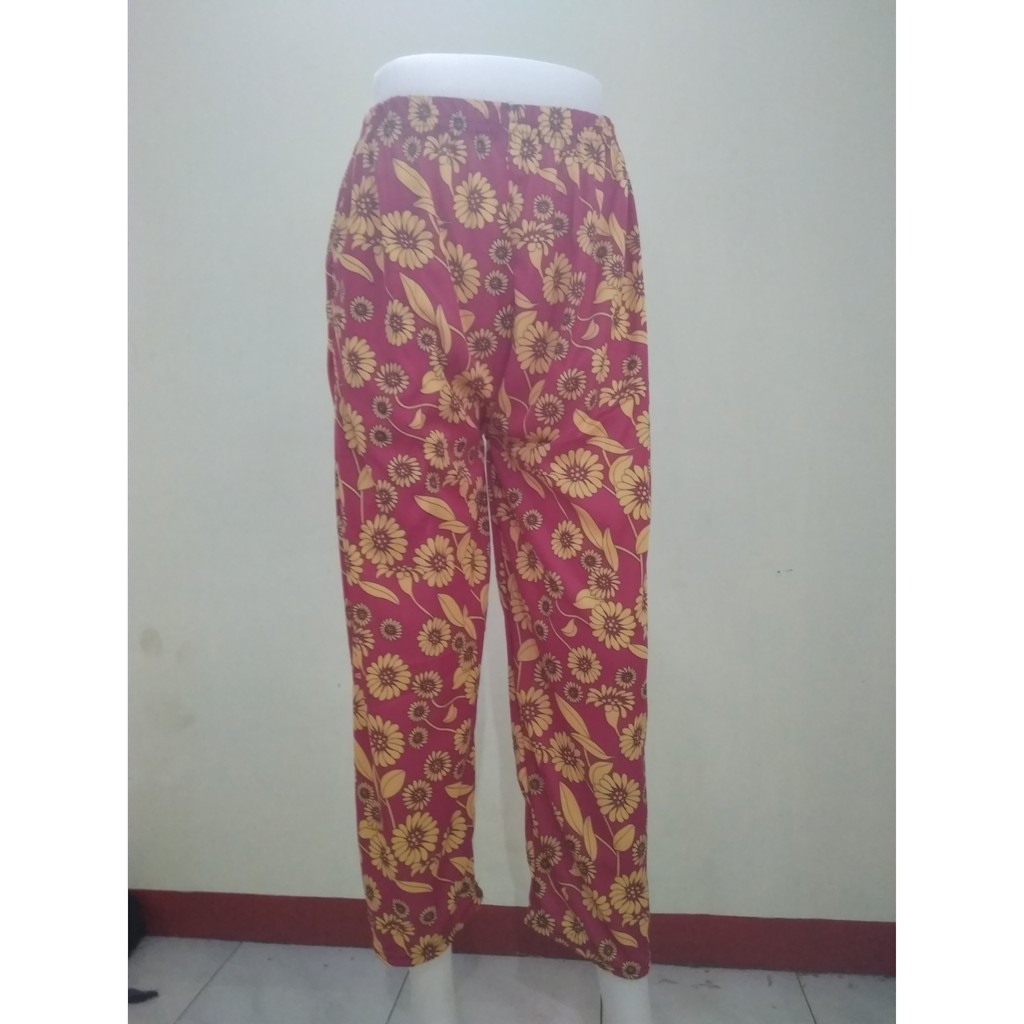 leging panjang  motif adem wanita  sehari  hari  Shopee 