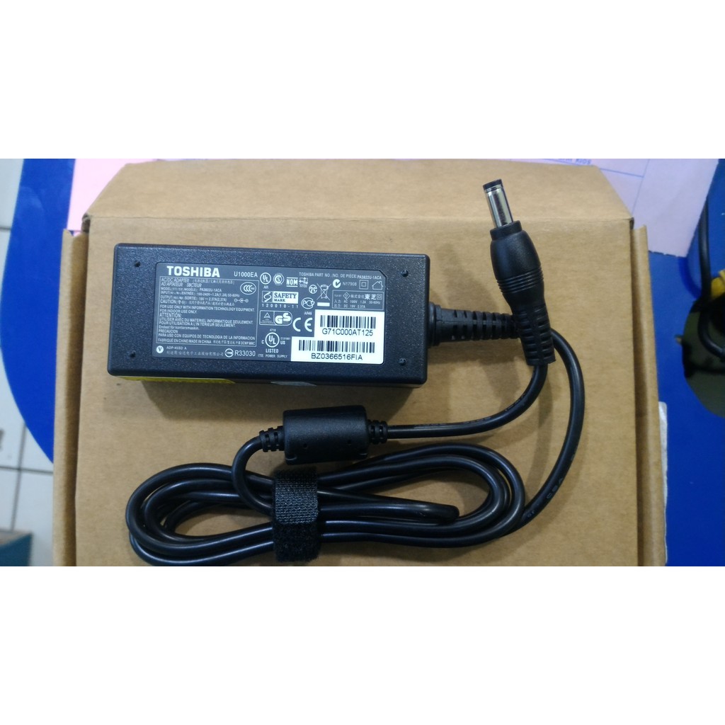 ADAPTOR TOSHIBA 19V ~ 2.37A ORIGINAL