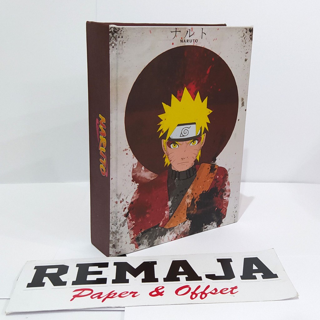 

Pocket book/Notebook Hardcover ANIME NARUTO A6 & A5 / buku tulis catatan notes