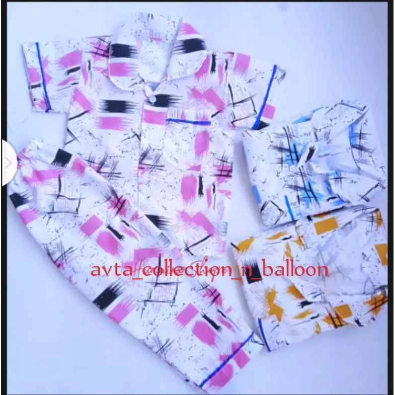 Piyama anak Model NAGITA/ Setelan Anak terkini