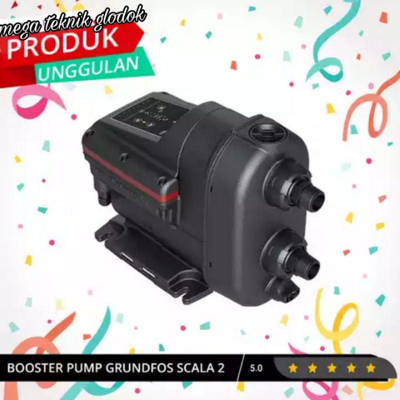 Pompa Booster Grundfos SCALA 2 - Grundfos SCALA2 3-45 (PROMO TERBATAS)

