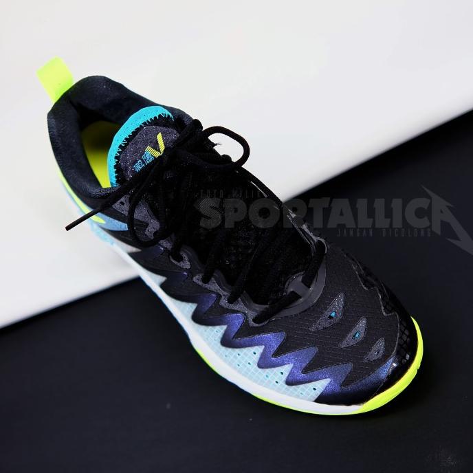TERBARU Sepatu Badminton Li-Ning / LiNing AYAS026 GYRFALCON V HY-05 Black