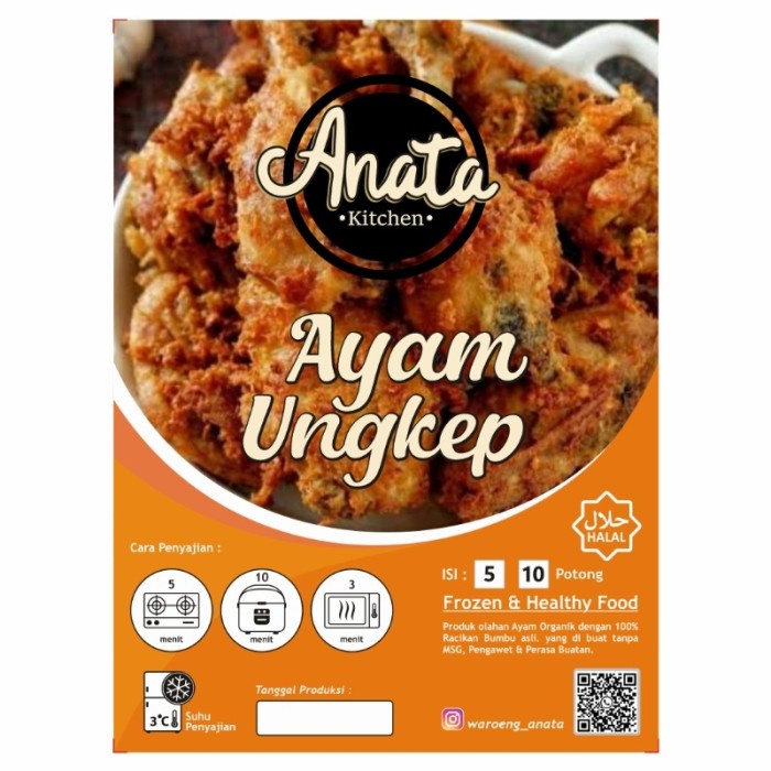 

Ayam-Ungkep-Organik-NonMSG-Berkah-Chicken-Siap-Goreng-Frozen-Organic - Isi 5