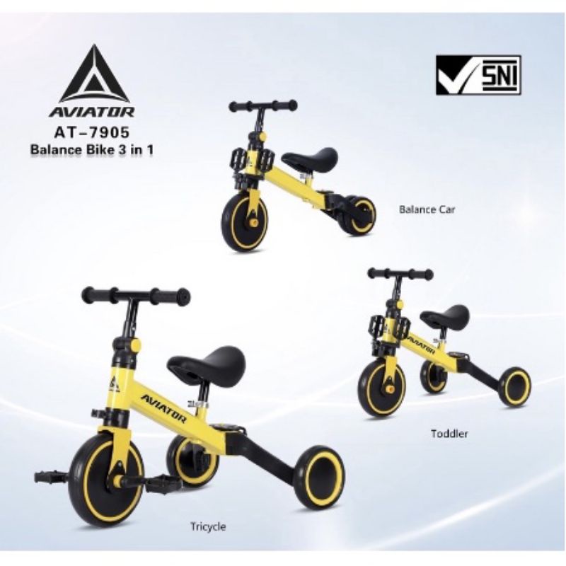 PROMO MAINAN SEPEDA PUSH BIKE AVIATOR