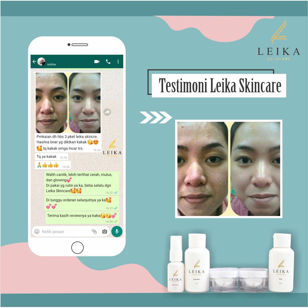 Leika Skincare Halal Aman 100% Resmi BPOM