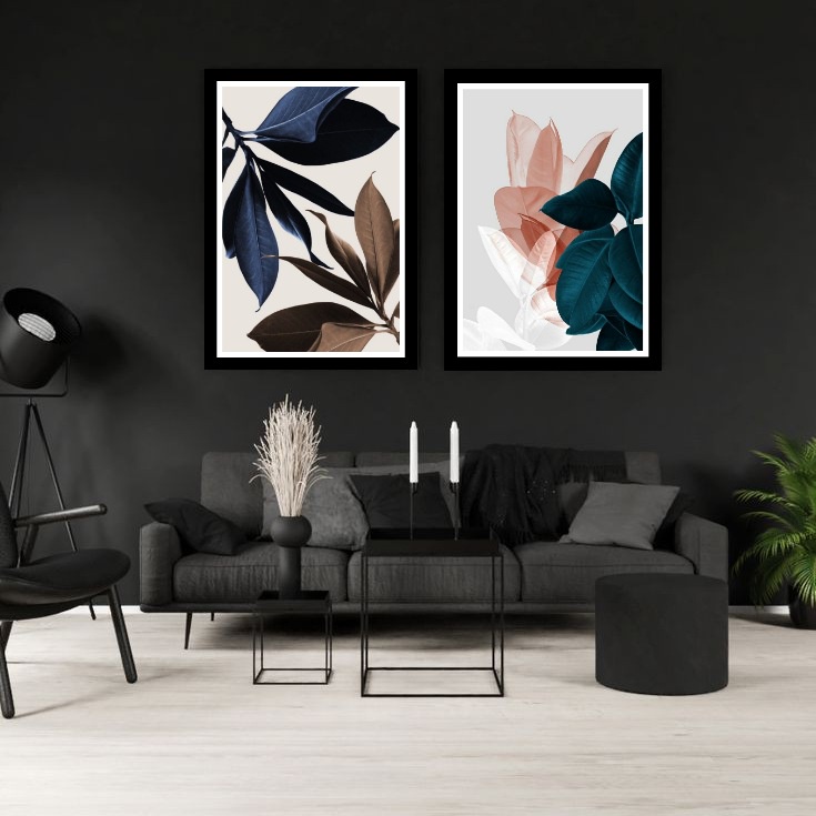 Hiasan Dinding TANAMAN UKURAN JUMBO 47x31 Dekorasi dinding DAUNAN UKURAN BESAR Home Decor Hiasan din