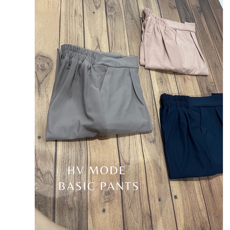 BASIC PANTS - CELANA POLOS - LND