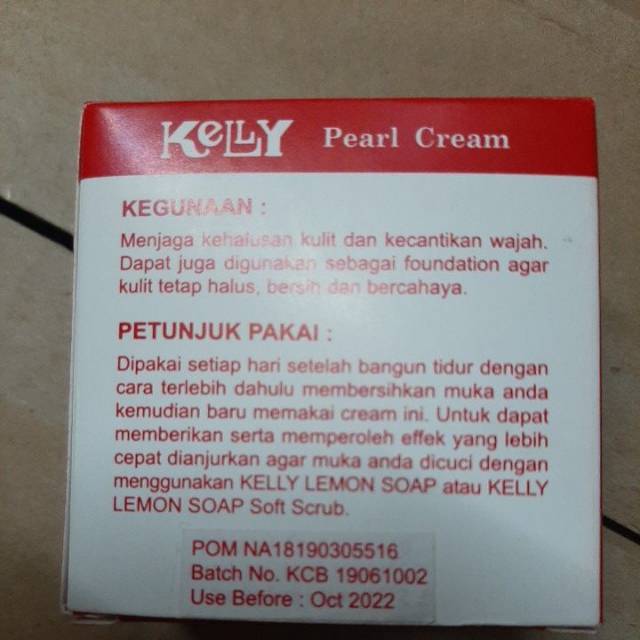 KELLY PEARL CREAM ORIGINAL 15gr