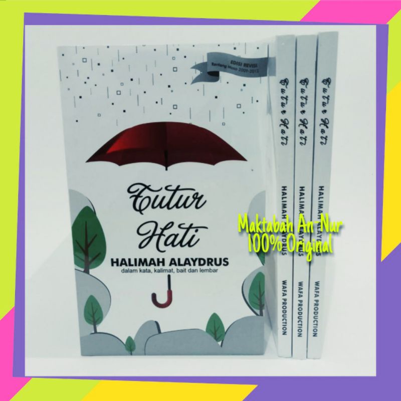 Buku Tutur Hati, Halimah Alaydrus