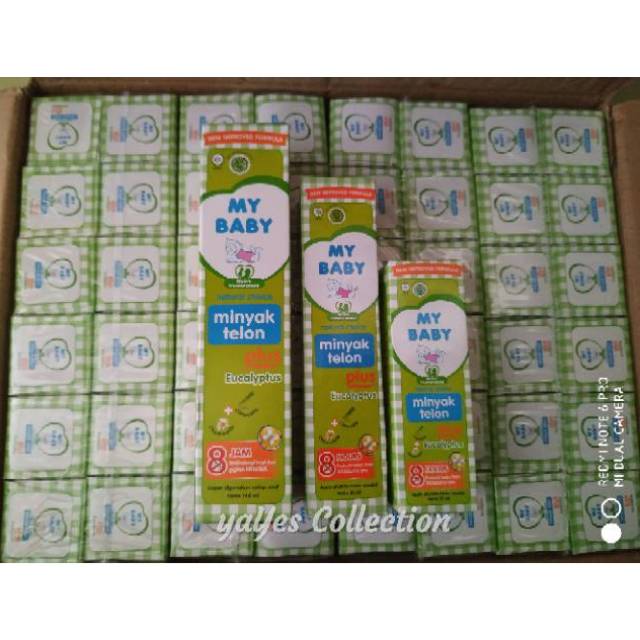 Minyak telon MyBaby plus 145 - 85 ml 57 Lavender perlengkapan bayi murah meriah murmer ekonomis 150 90 60ml