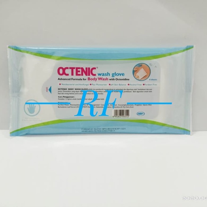 Octenic Body Wash Glove isi 4 (Mahakam)