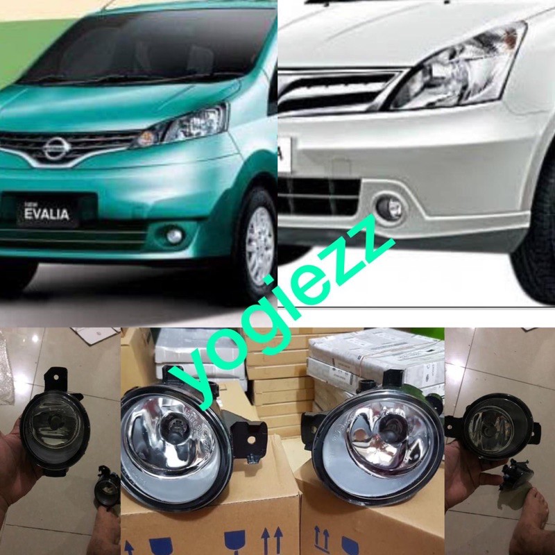 foglamp nissan grand livina evalia valeo latio OEM fog lamp lampu kabut livina valeo evalia latio