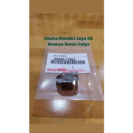 NUT RACING MUR RODA RACING AVANZA XENIA CALYA HARGA 1PC