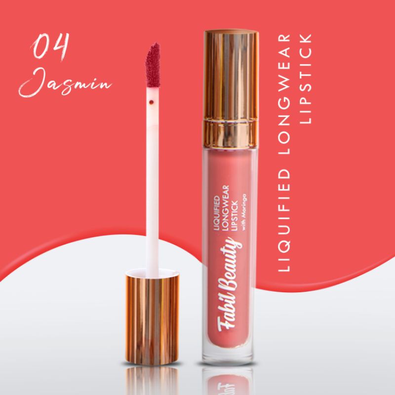 BISA COD | Fabil Lipcream Jasmin Fabil Beauty Lipstik Fabil Pelembab Bibir Pencerah Bibir Alami