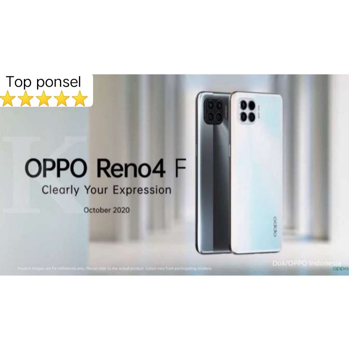 OPPO RENO4 F - RAM 8GB 128GB/ RAM 8/128GB -GARANSI RESMI OPPO