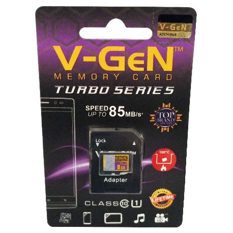 V-GEN MEMORY CARD 4GB/8GB/32GB CLASS 6 &amp; CLASS 10 MIRCRO VGEN ORIGINAL