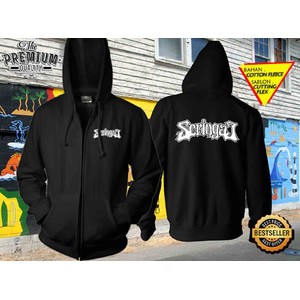 Jaket Sweater Zipper Band Seringai