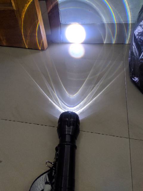 Senter led 3 batrey