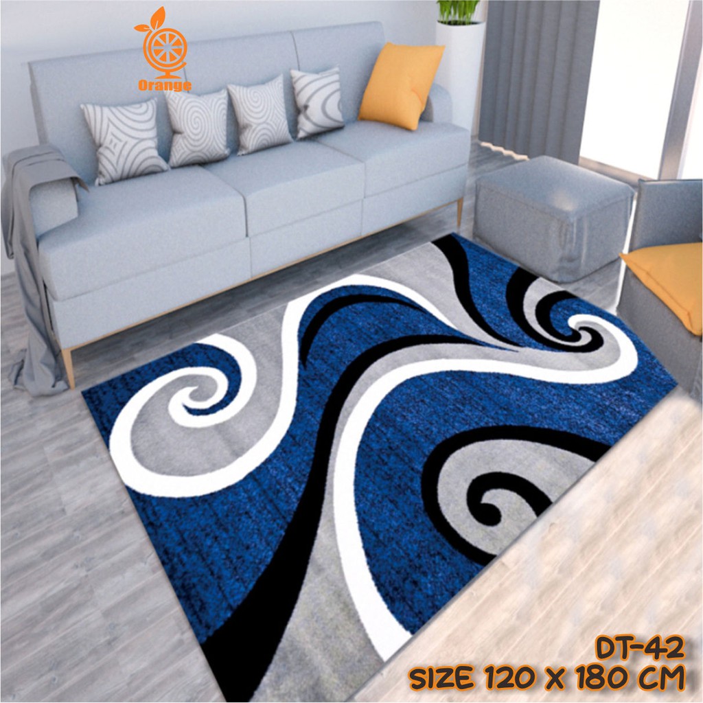 Karpet Permadani Motif Karpet Lantai Motif Karakter Karpet Ruang Tamu Ukuran 90X150cm WHFURNITURE