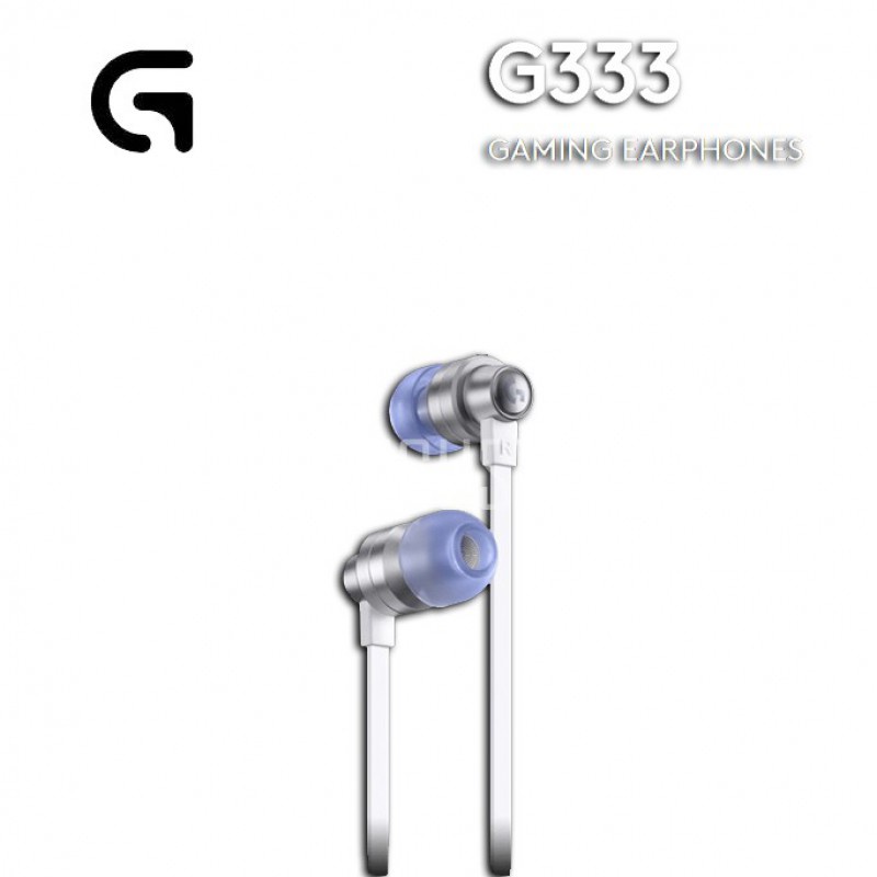 Headset Logitech EARPHONE Gaming G333 WHITE