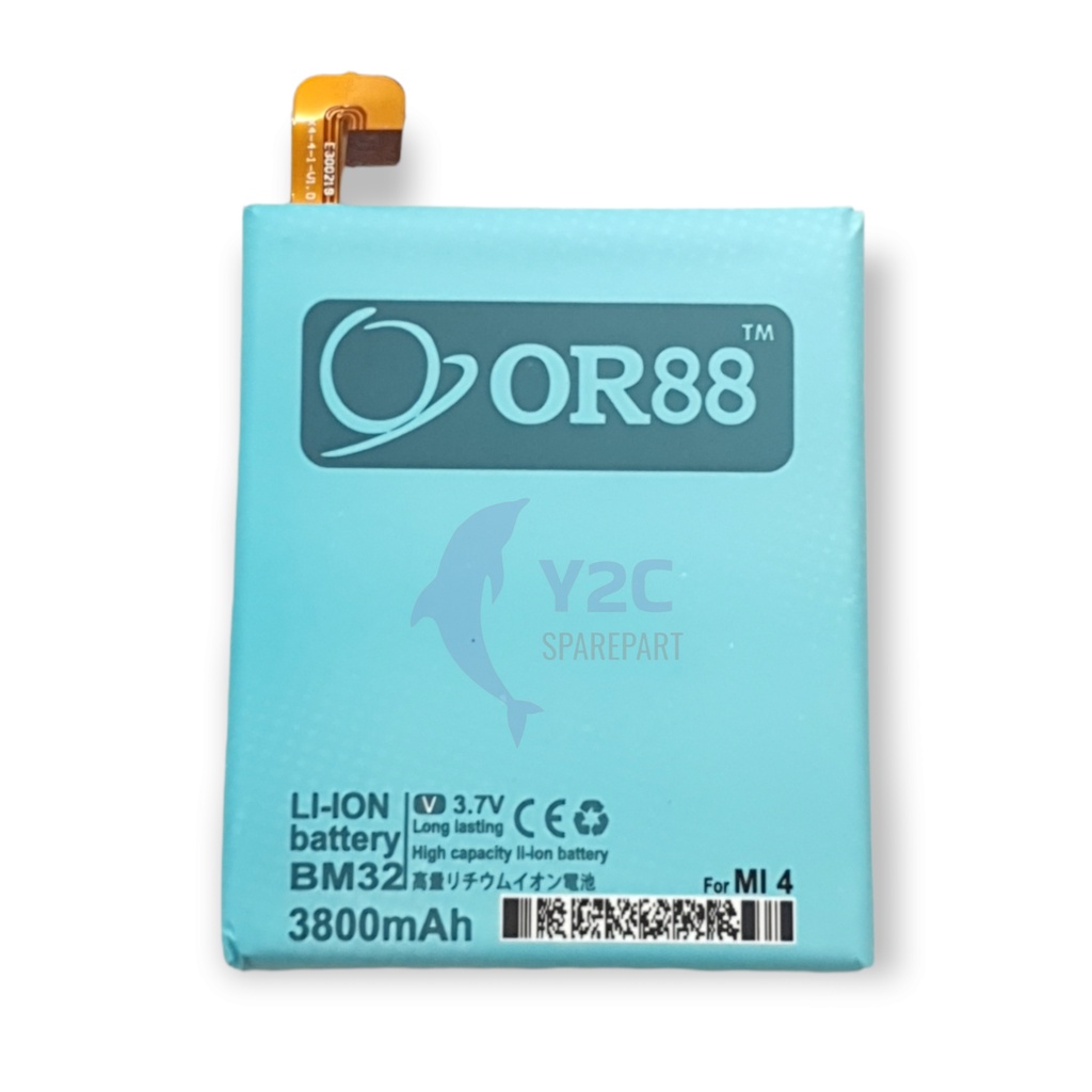 BATERAI XIAOMI MI4 / MI 4 / BM32 DOUBLE POWER ORIENS 88 / BATRE / BATERE / BATRAI /BATREI / BATU