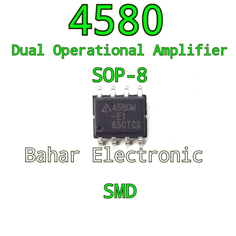 IC 4580 NJM4580 SMD SOP-8
