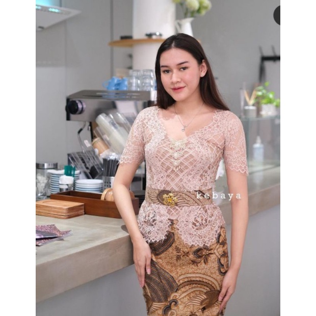 SATU SET KEBAYA MILO SKIN KEBAYA SEMI ITALY PREMIUM KEBAYA BALI KEBAYA MURAH