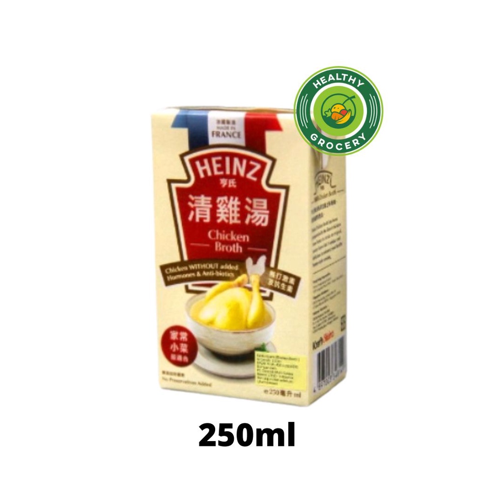 

Heinz Chicken Broth 250ml / Kaldu Ayam