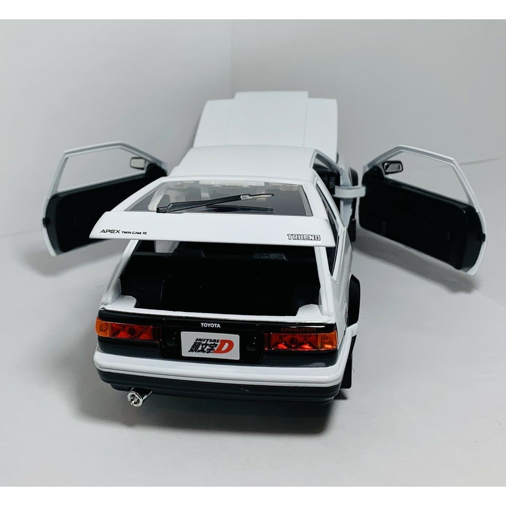 gratis JADA Toys diecast mobil Toyota Trueno AE86 w/ takumi skala 1/24