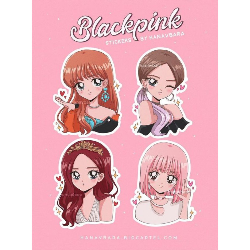 

STICKER BLACK PINK TUMLBR / STICKER AESTHETIK, LUCU TERMURAH